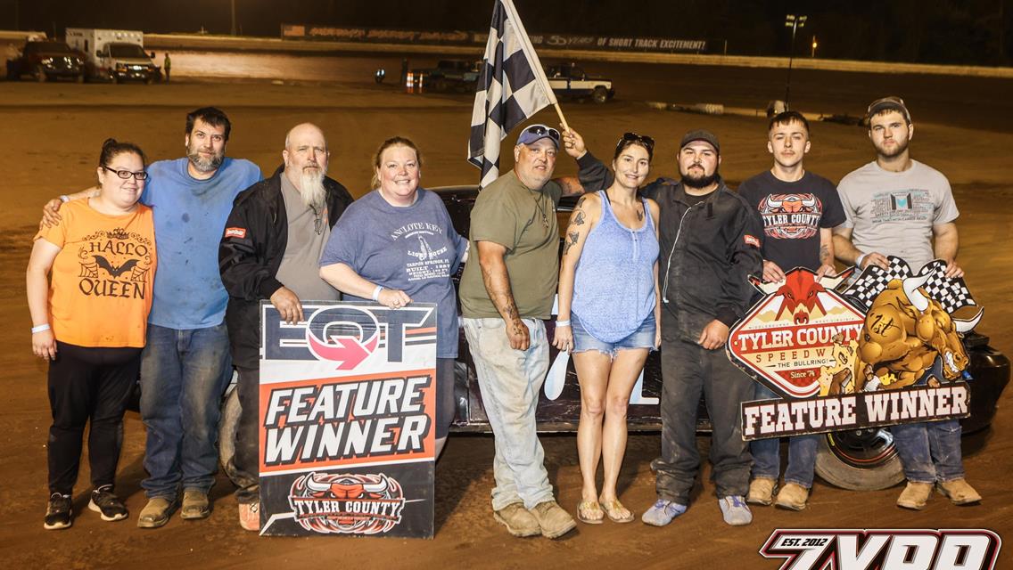 Tyler Evans Scores 14th Annual Pat Herrick Memorial at the Tyler County Speedway