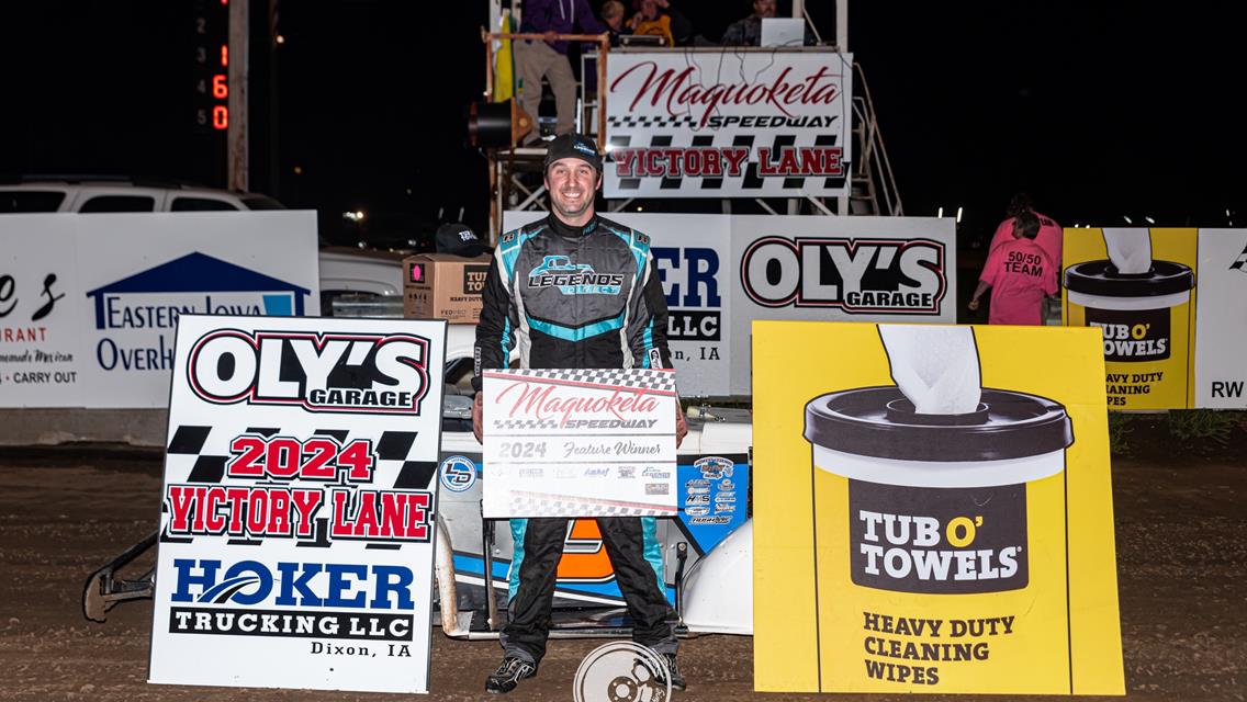 Vis Scores First Win As 105 Race Teams Enter Maquoketa Speedway