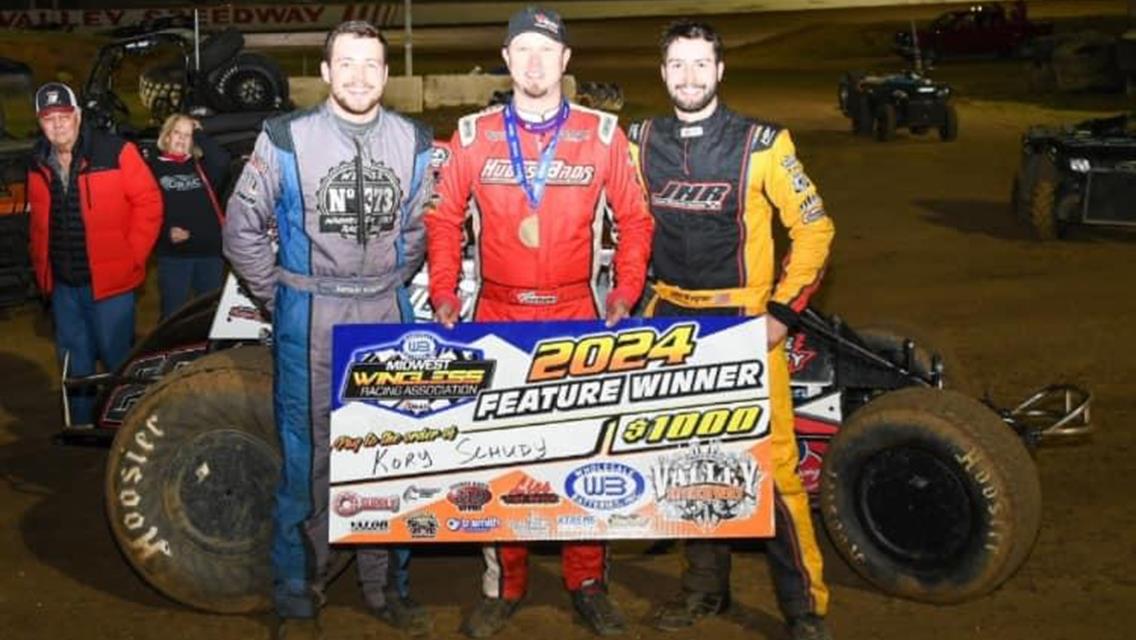 Schudy Sizzles In MWRA Season Opener