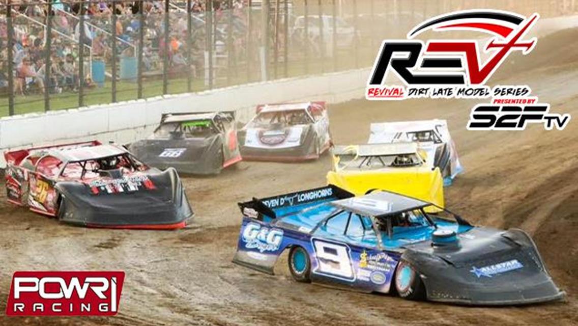 POWRi Sanctions Revival Dirt Late Model Series presented by Start2Finish TV