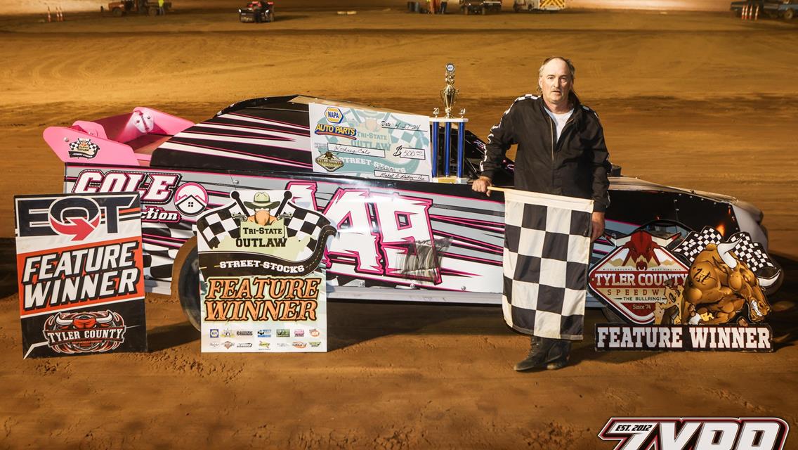 Tyler Evans Scores 14th Annual Pat Herrick Memorial at the Tyler County Speedway