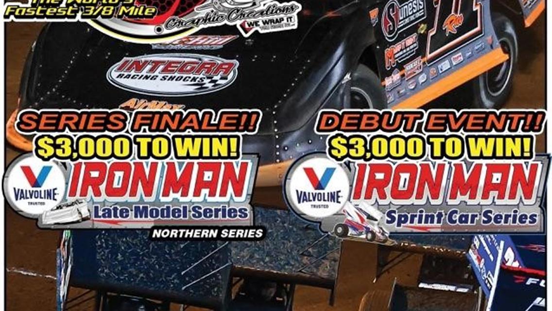 Valvoline Iron-Man Northern Late Models and Valvoline Iron-Man Sprint Cars Team Up for Halloween Havoc at Atomic Speedway Saturday October 28