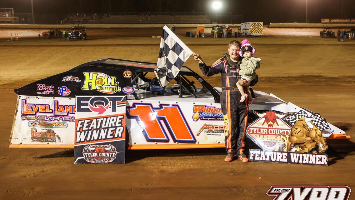 Tyler Evans Scores 14th Annual Pat Herrick Memorial at the Tyler County Speedway