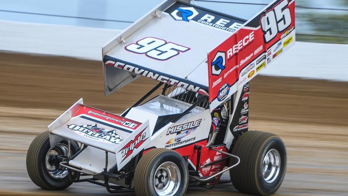 Covington Comes Home 9th at Red Dirt Raceway