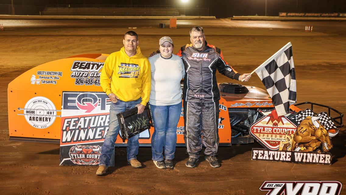 Tyler Evans Scores 14th Annual Pat Herrick Memorial at the Tyler County Speedway