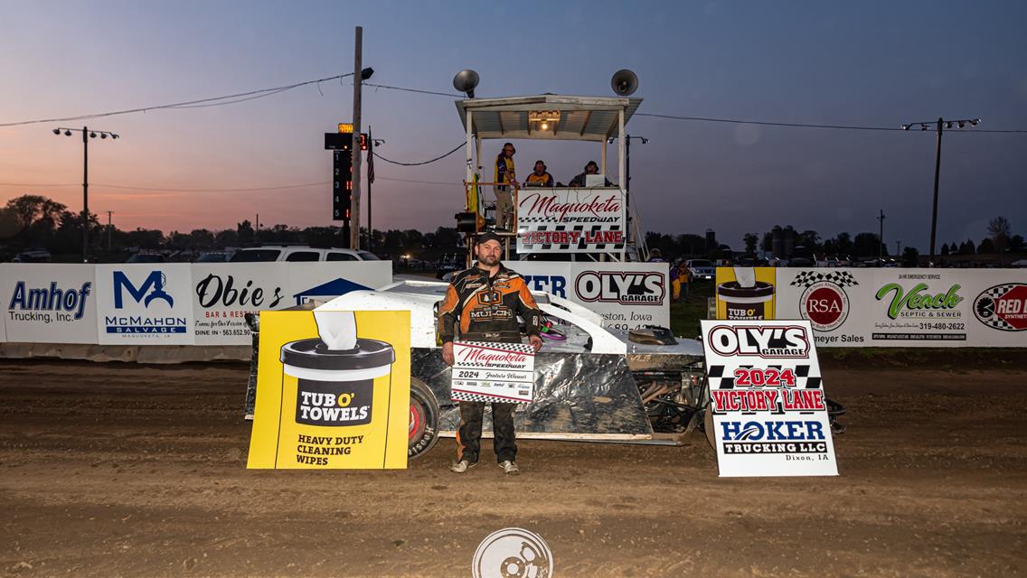 Vis Scores First Win As 105 Race Teams Enter Maquoketa Speedway