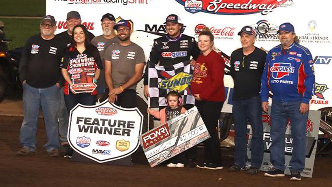 Wesley Smith Keeps Winning at Lucas Oil Speedway with POWRi WAR