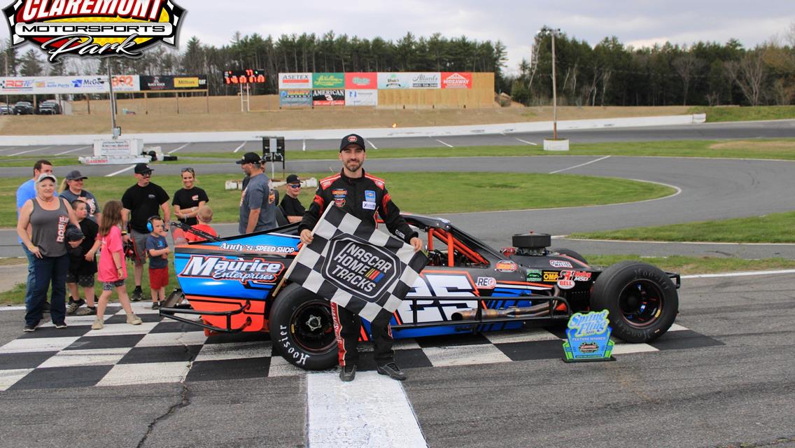 ROBIE, GRAY BANKROLL WINS SUNDAY AT SPEEDWAY SPRING FLING Claremont Motorsports Park Sunday, April 28