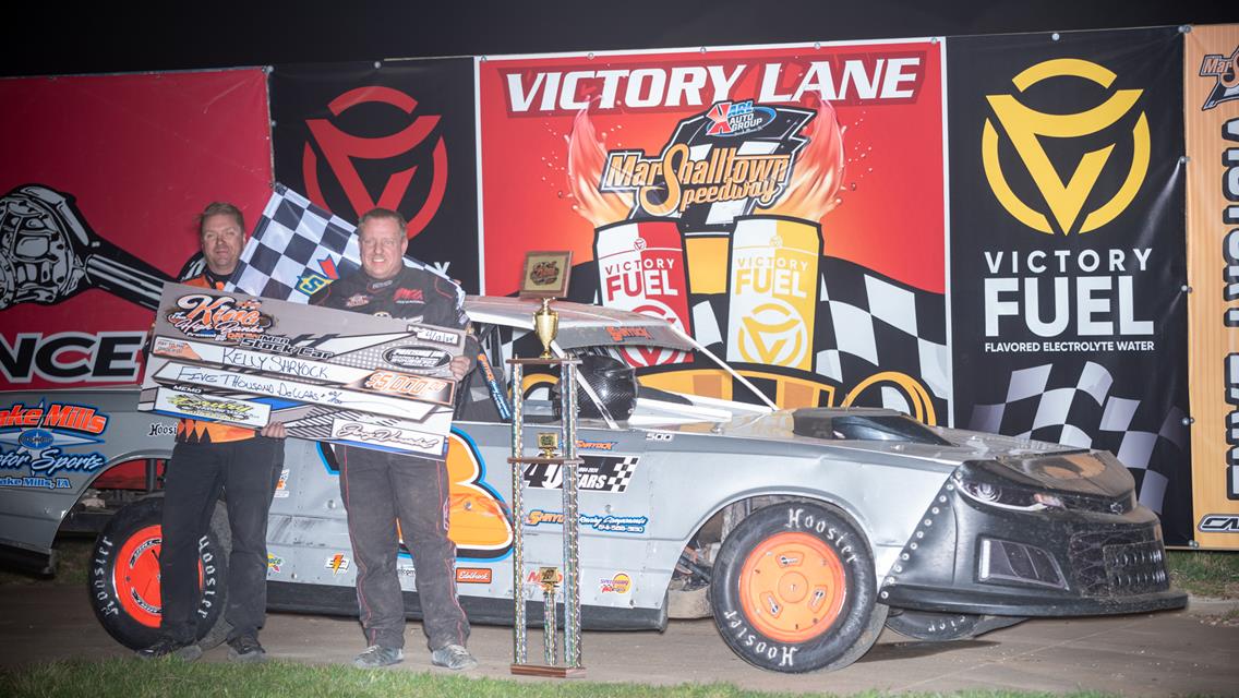 Shryock takes crown in King of the High Banks at Marshalltown Speedway