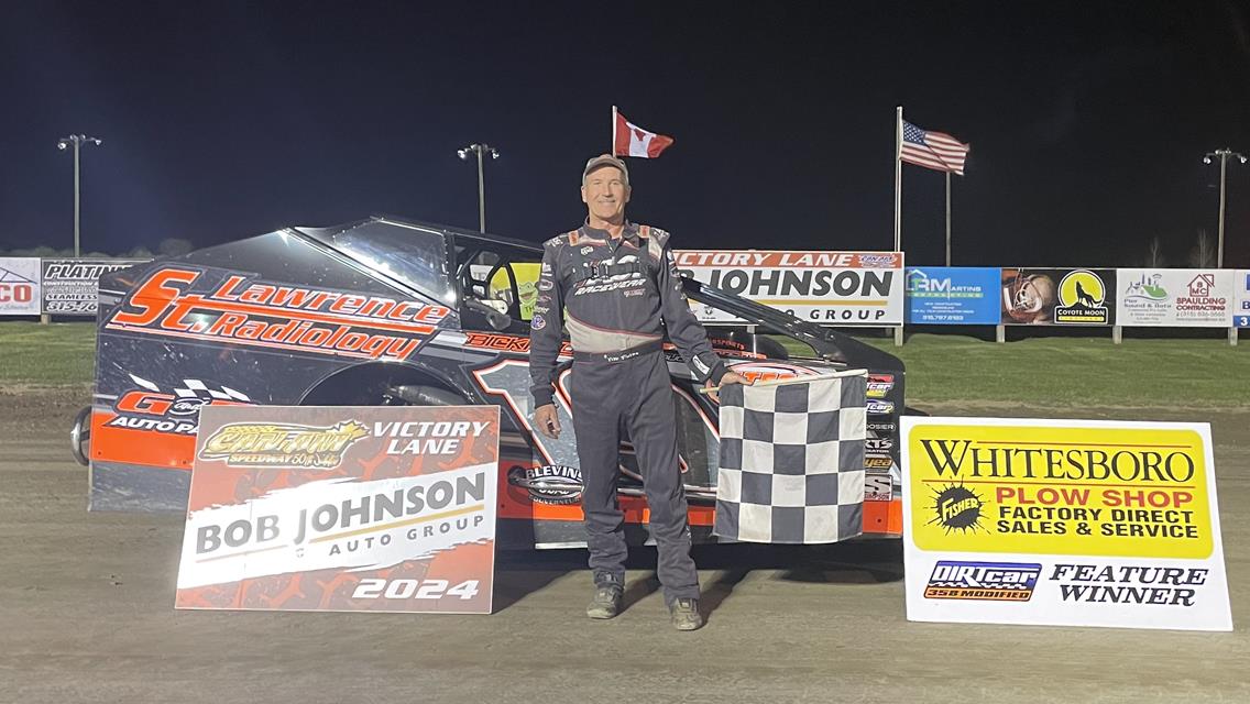 Fuller Fires Back, Defending Champ Grabs Can-Am 358 Modified Checkers