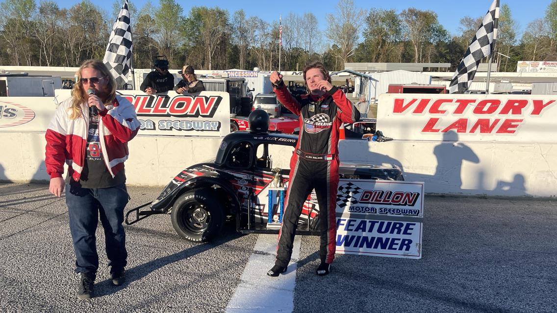 WINNER WINNER at Dillon Motor Speedway 2024 season opener