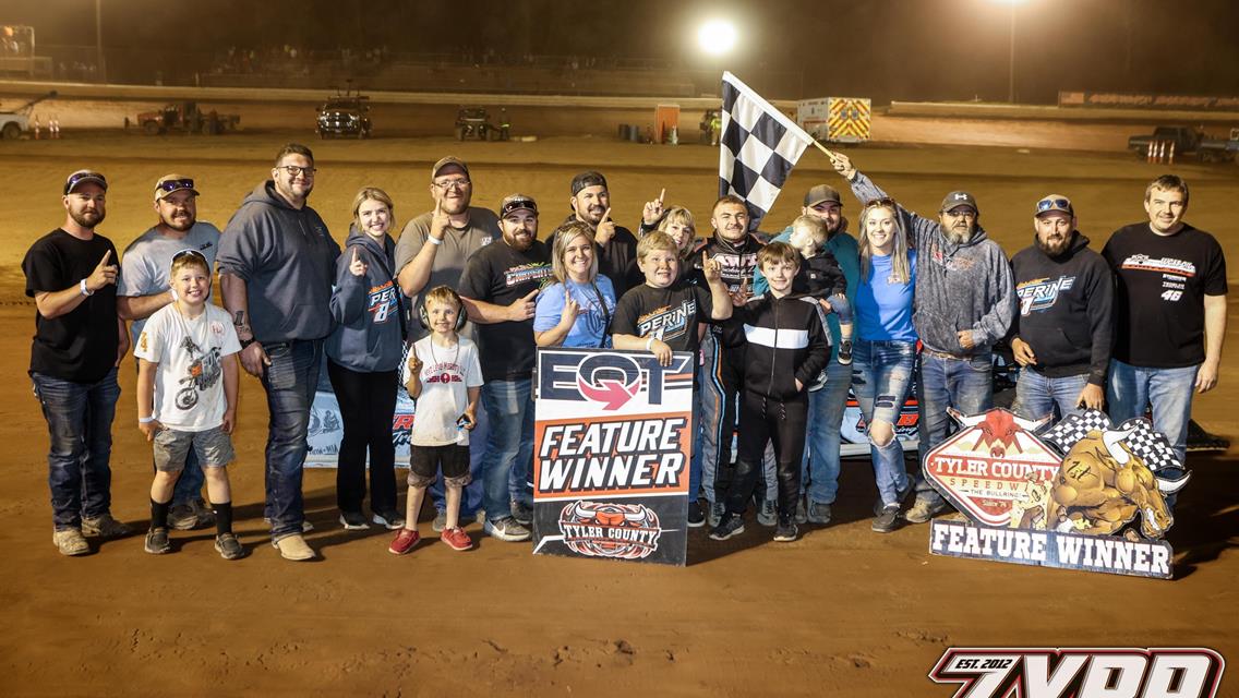 Tyler Evans Scores 14th Annual Pat Herrick Memorial at the Tyler County Speedway